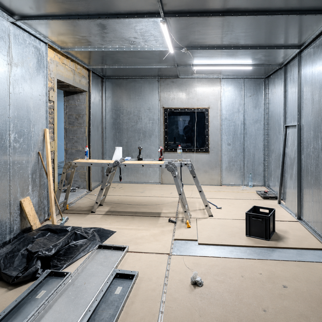 RF Shielded Enclosure Installation for an MRI Suite in a Frontline City — 1