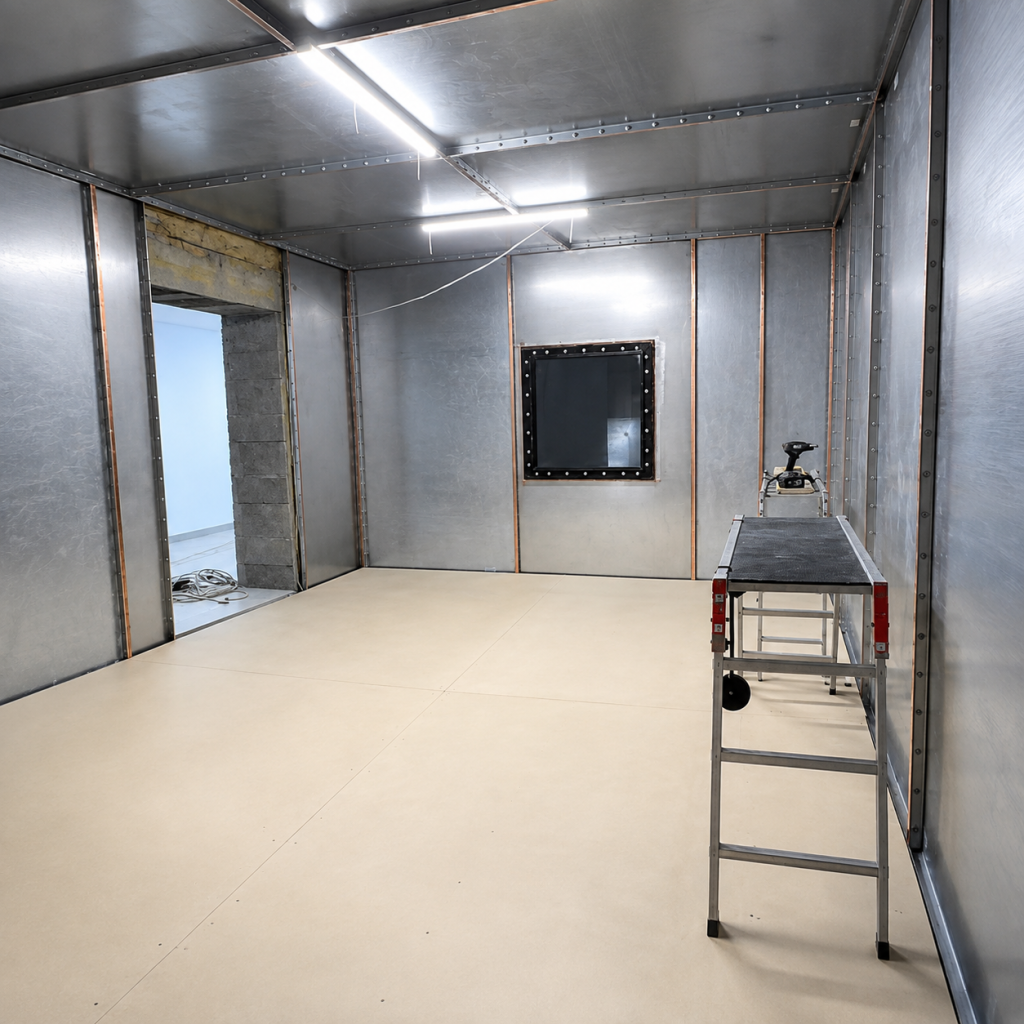 RF Shielded Enclosure Installation for an MRI Suite in a Frontline City — 4